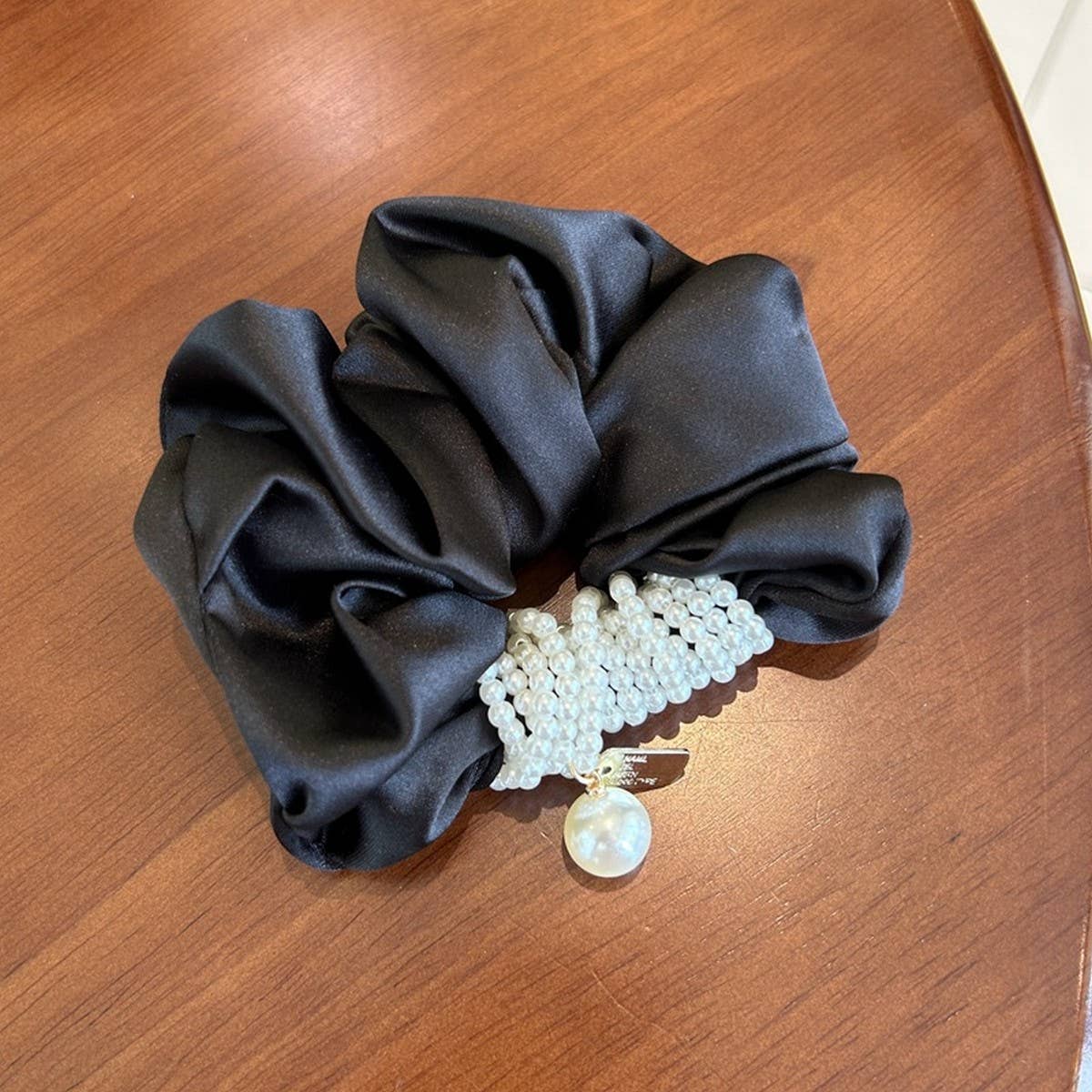 HOOP BEADED RETRO LARGE INTESTINE HAIR SCRUNCHIES_CWAHA2811