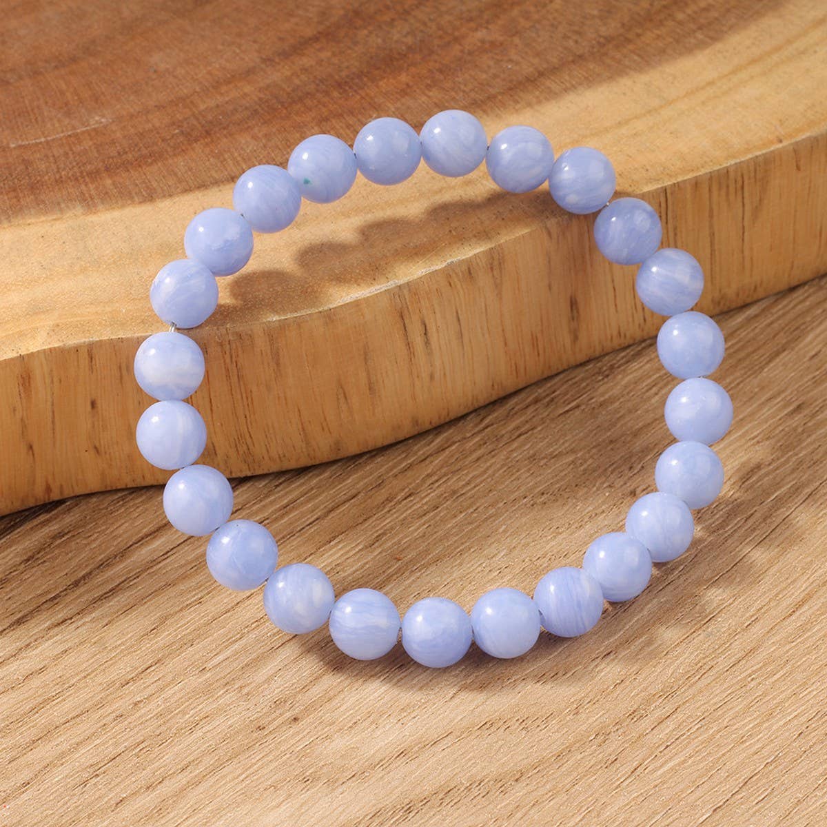 Crystal Natural Stone Beaded Bracelet Unisex_Cwmm11267