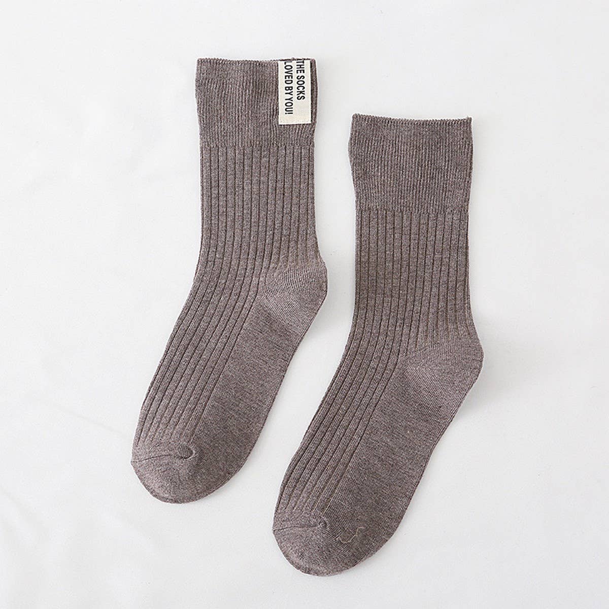 NEW SOLID COLOR CASUAL MATCHING WOMENS SOCKS_CWMS0999