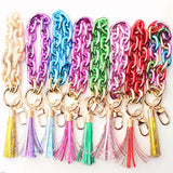 COLORFUL BRACELET BRIGHT COLOR KEYCHAIN_CWMM1333