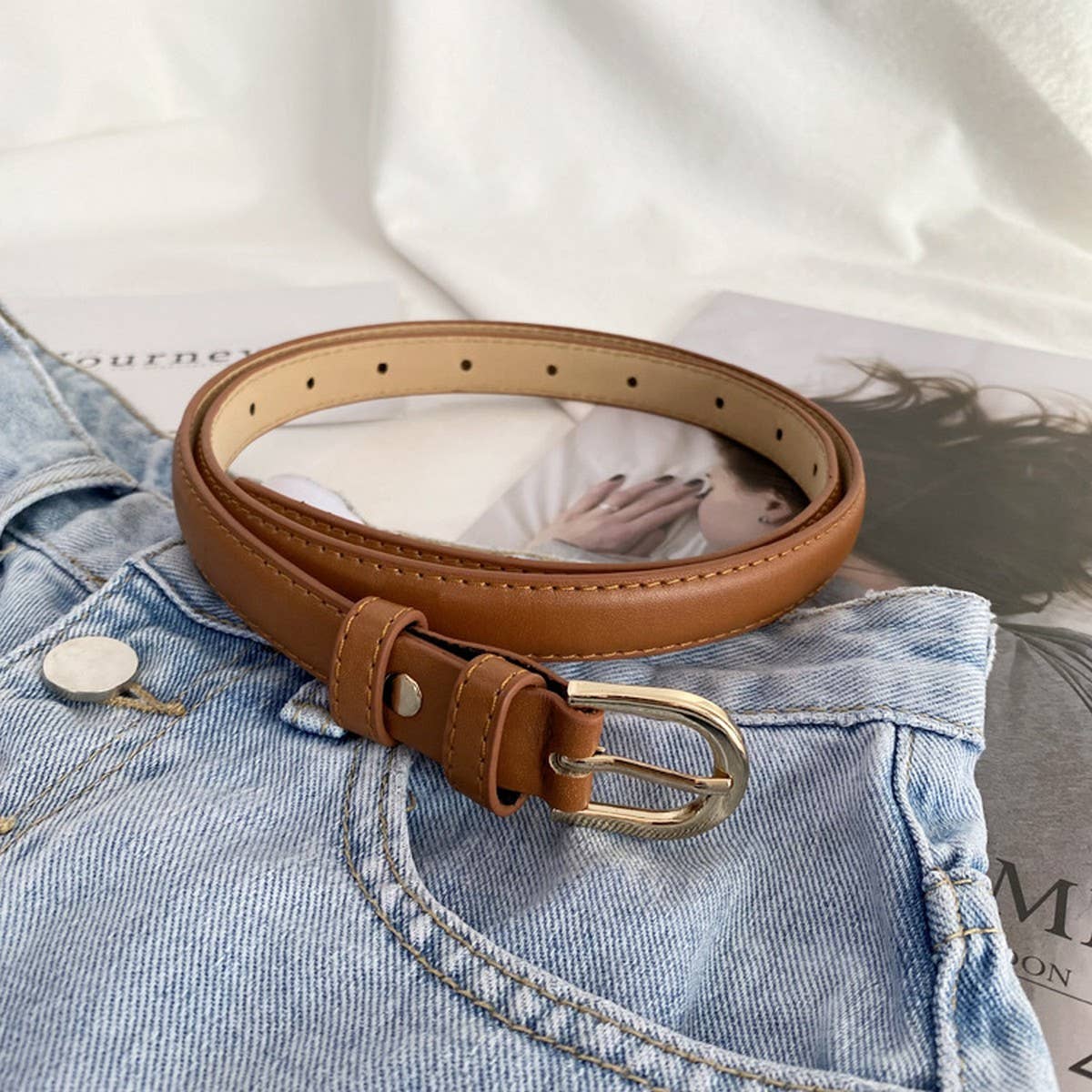 RETRO SIMPLE VERSATILE WOMENS BELT_CWABE0645