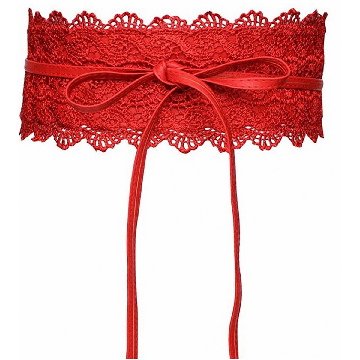 Elegant Lace Wide Waistband ? Fashion Accessory_Cwmm1009