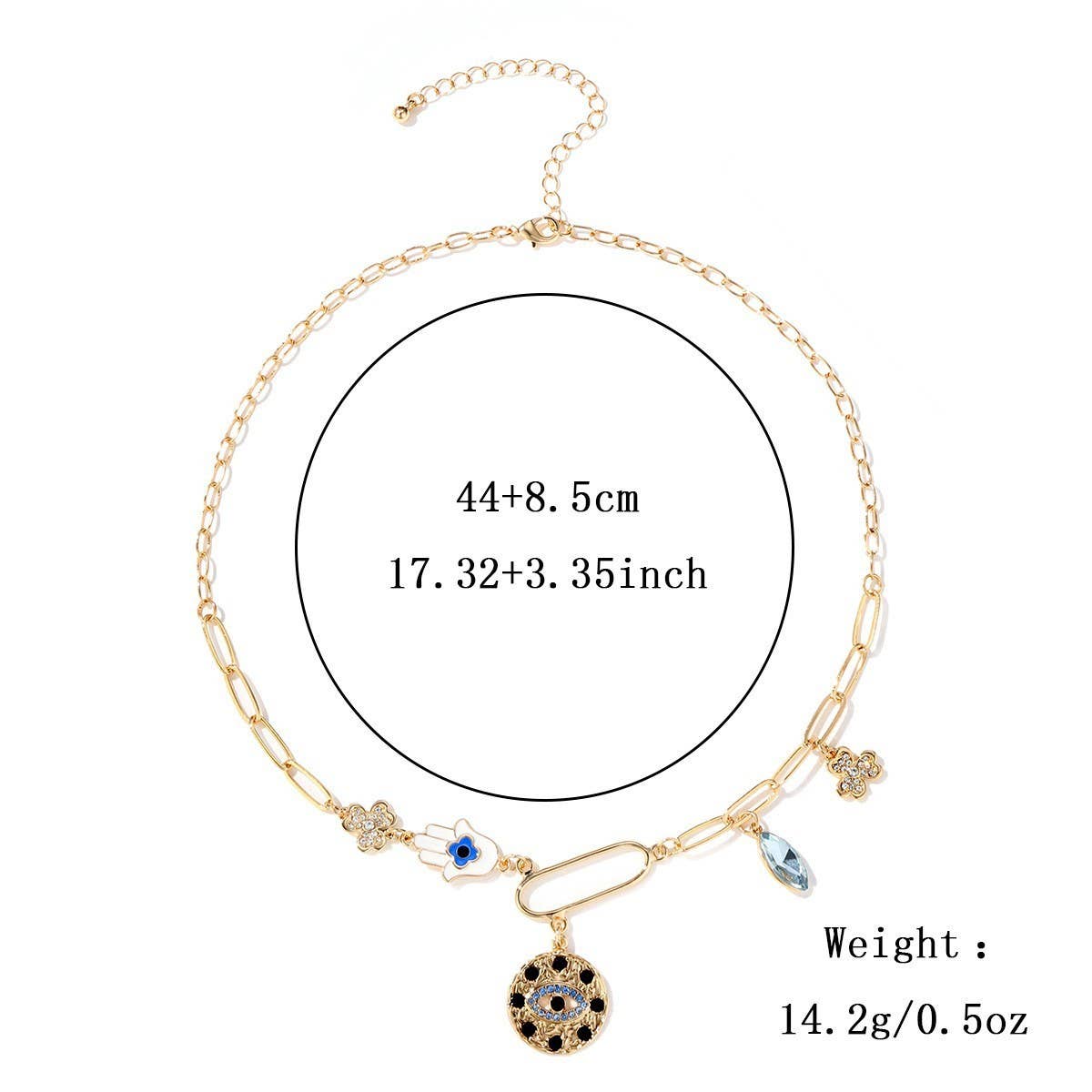 Womens Diamond Relief Small Pendant Necklace