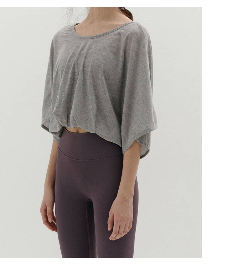 Sports Blouse Tencel Breathable Running Sunscreen