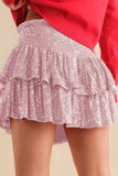 Womens Sequin Cake Short Skirt
