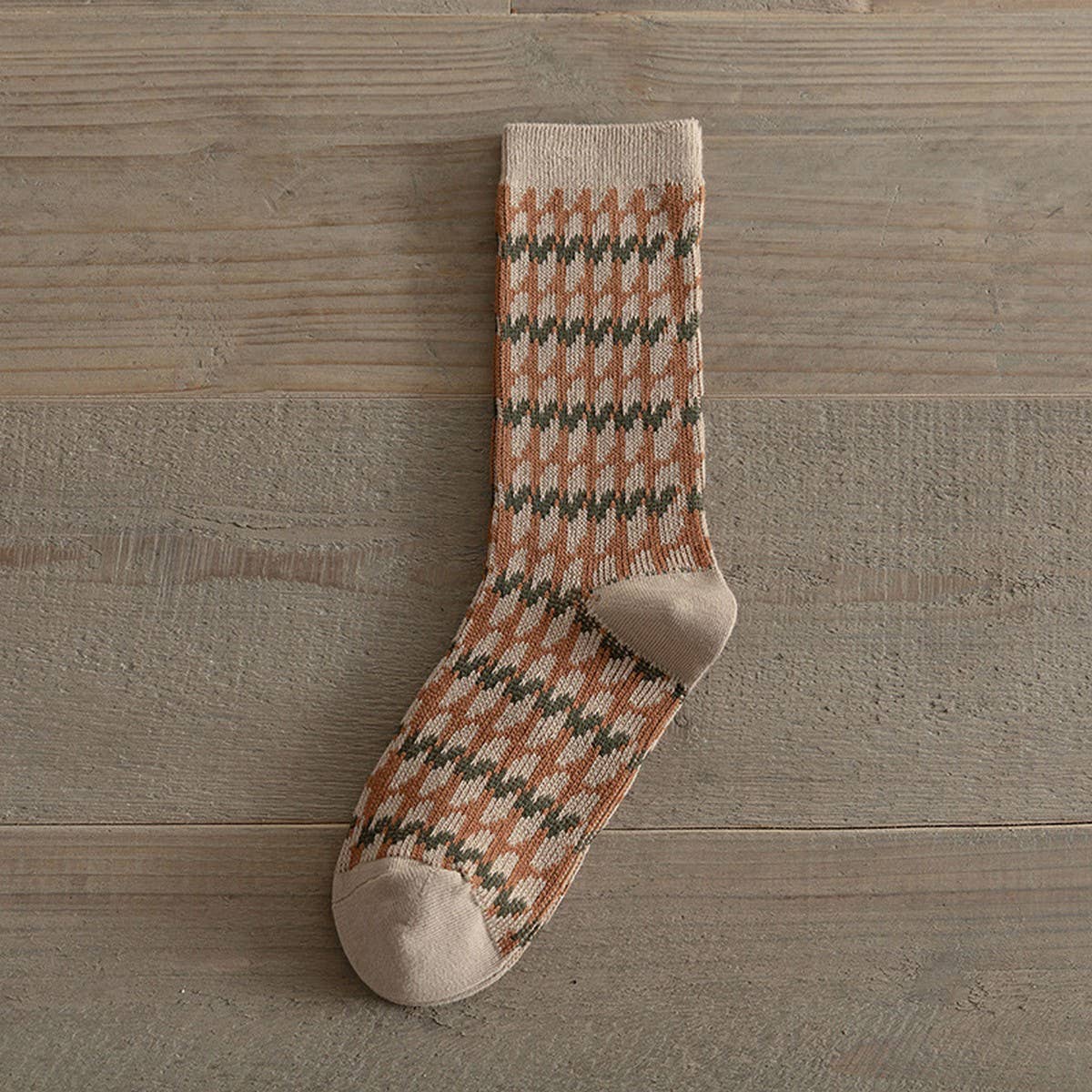 AUTUMN AND WINTER FASHION WARM MID CALF SOCKS_CWMS1118