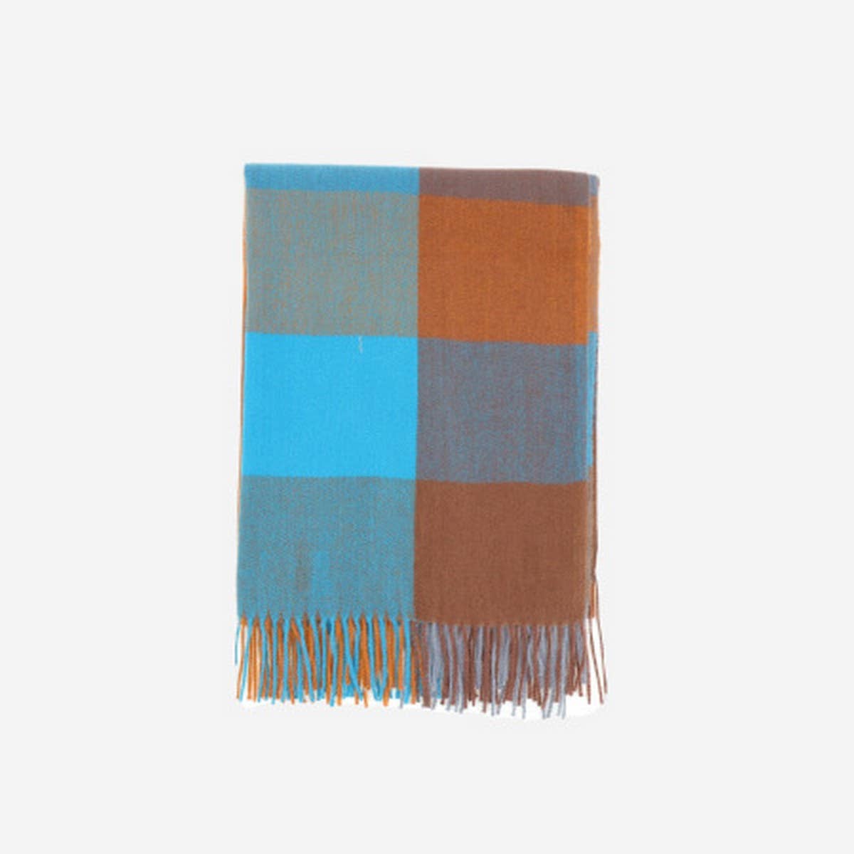 PLAID THICK SCARF UNISEX WINTER WARM SHAWL_CWASC1101