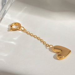 STAINLESS STEEL PENDANT ACCESSORIES LOVE HEART_CWMM4676