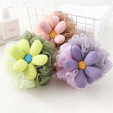 BATH POUF EXTRA LARGE TWO COLOR FOAMING BATH BALL_CWMM3346