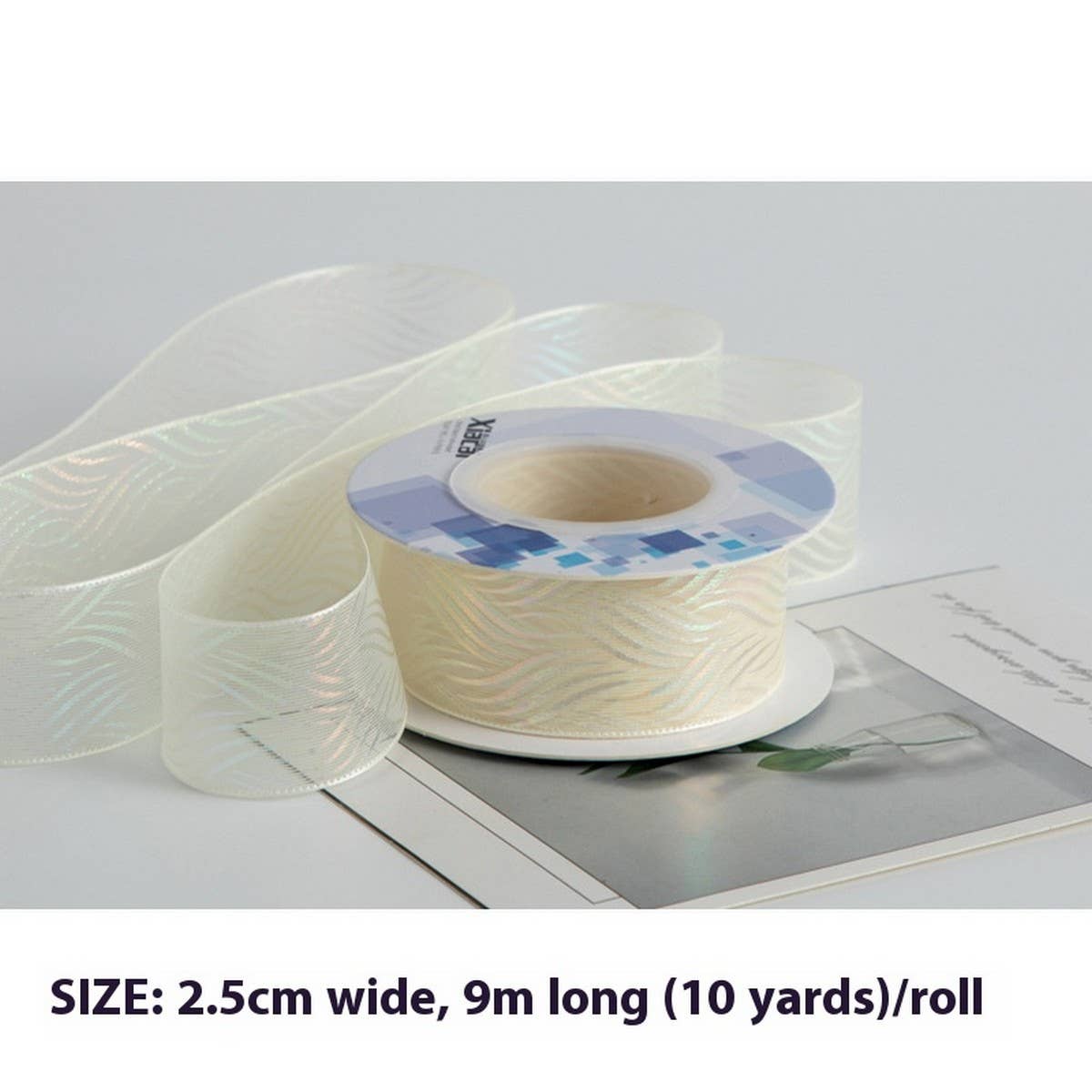 GIFT RIBBON TIED FLOWER PACKAGING MATERIALS_CWMM5786