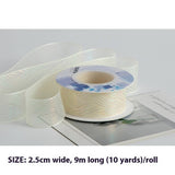 GIFT RIBBON TIED FLOWER PACKAGING MATERIALS_CWMM5786