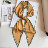 Wide Bevel Scarf With Printed Pattern Head Scarf_Cwasc1528