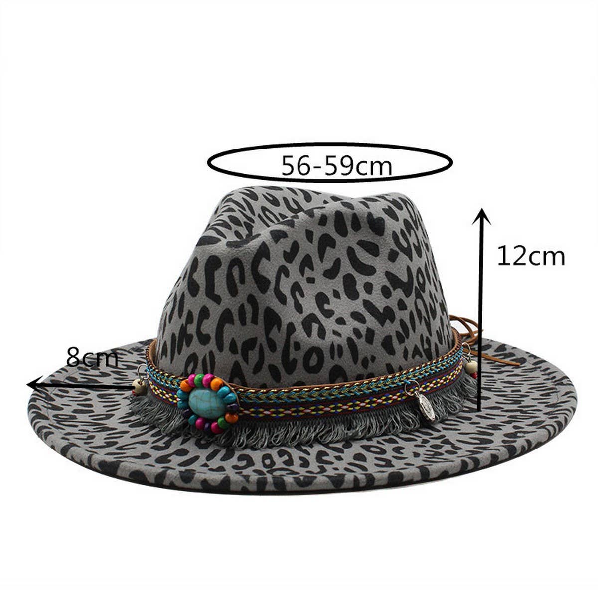 ETHNIC STYLE WOOLEN WESTERN COWBOY HAT COUPLE HAT_CWAH2609