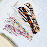 NEW STYLE VINTAGE MARBLE HAIR COMB_CWMM1092