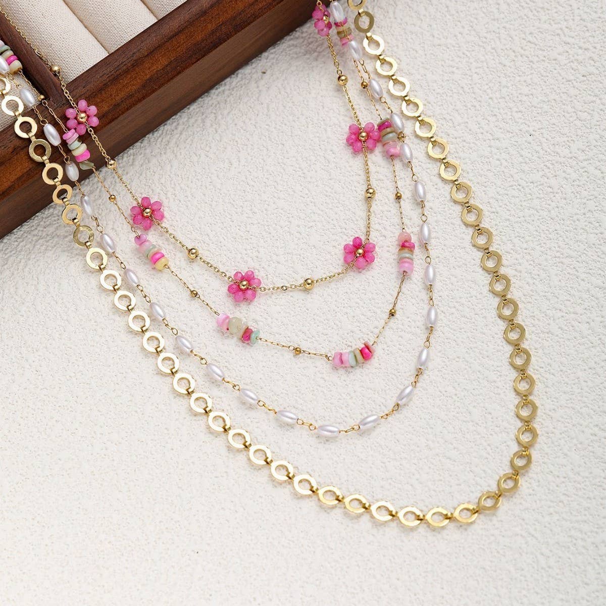 COLORFUL AND BRIGHT PERSONALITY NECKLACE_CWMM3645