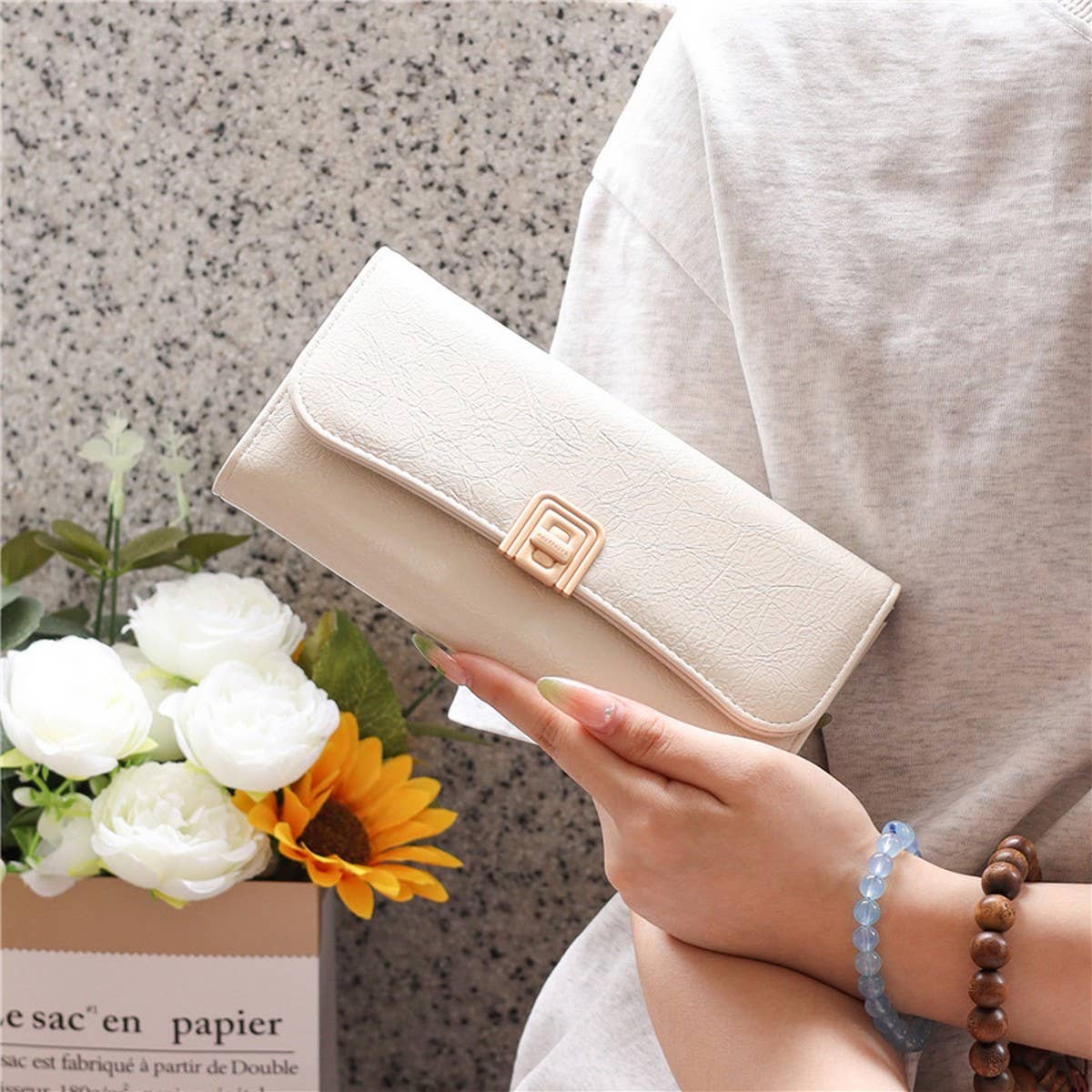 New Minimalist Large Long Wallet For Women_Cwab06252