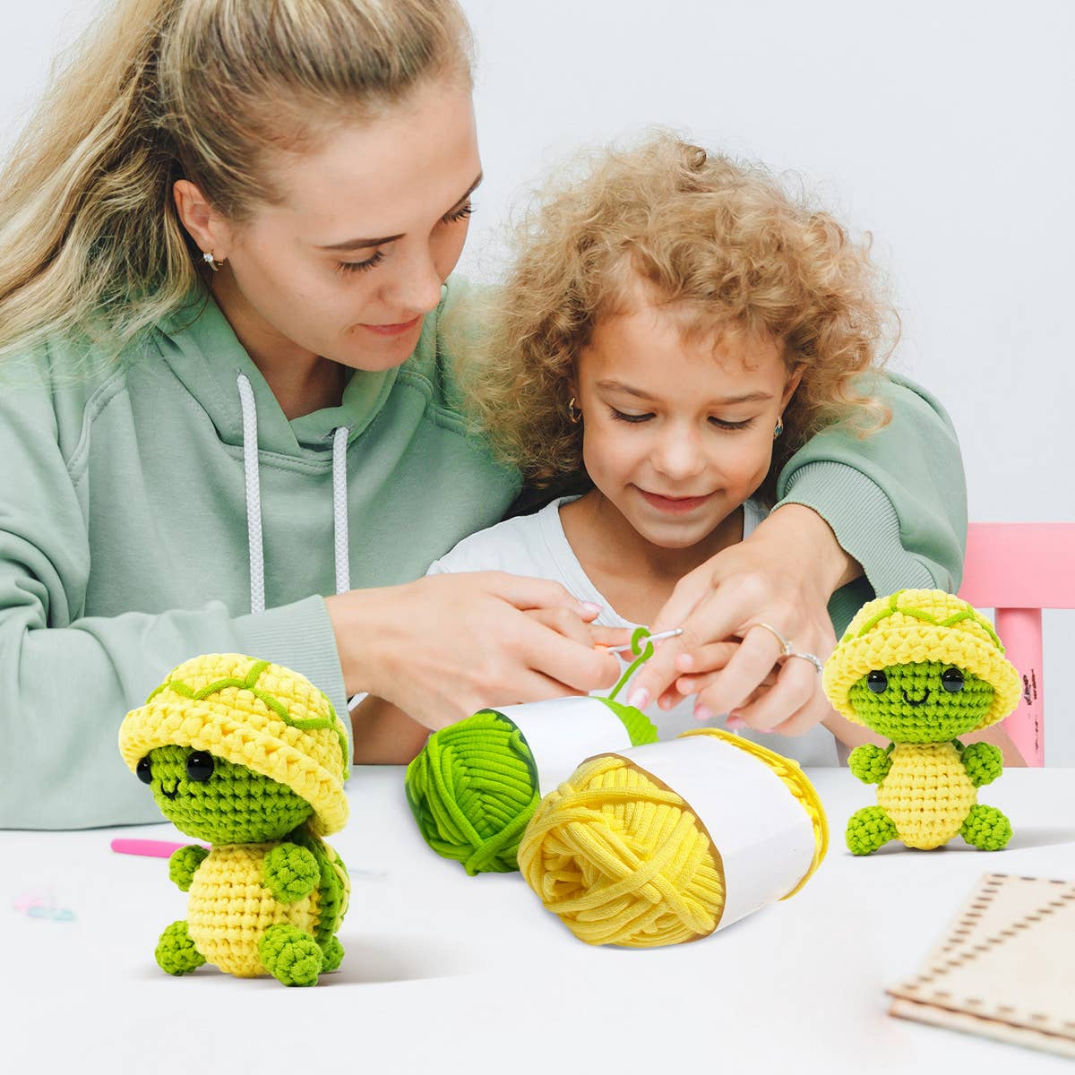 Turtle Handmade Diy Woven Plush Material Package_Cwmm1875