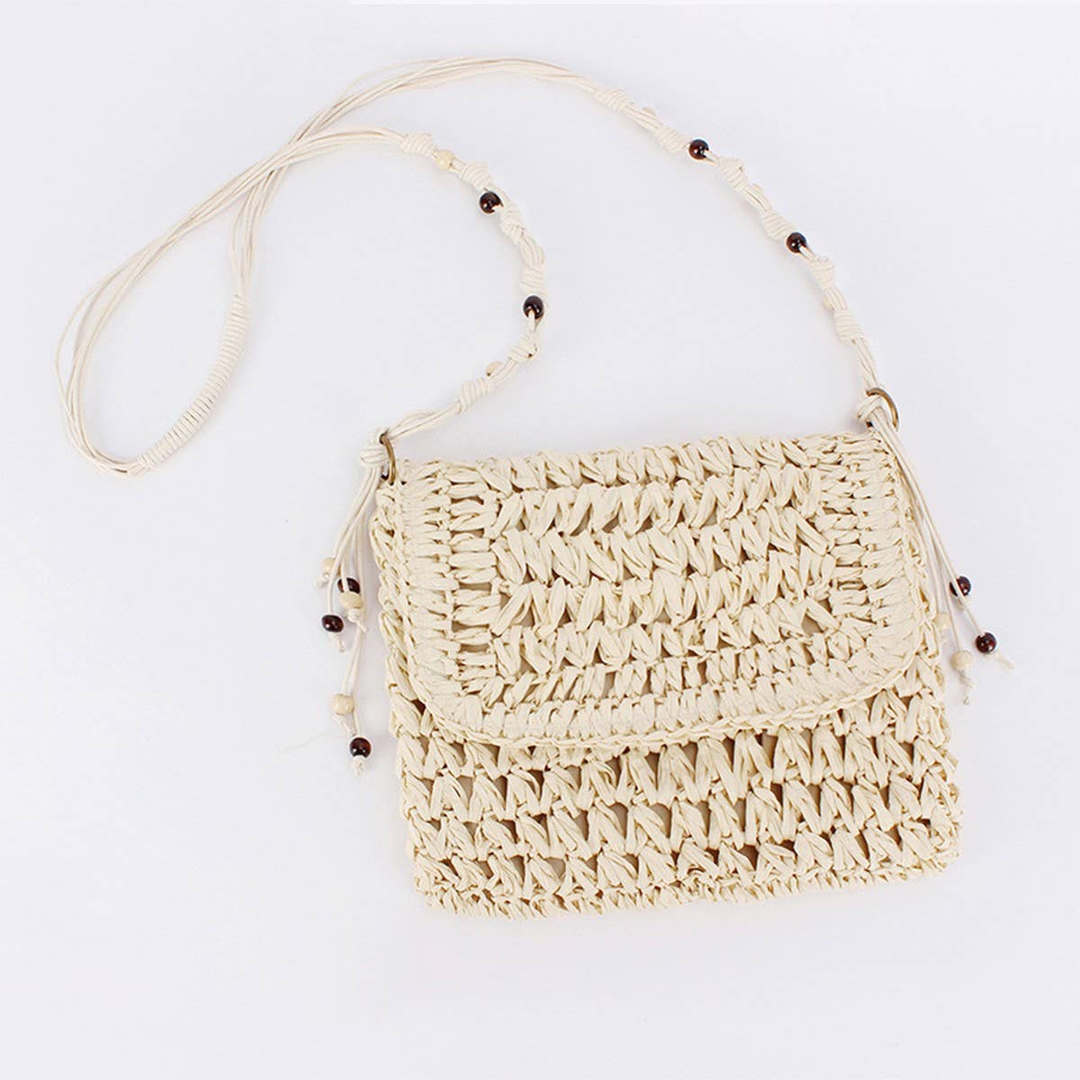 FASHIONABLE HOLIDAY WOVEN SMALL SQUARE BAG_CWAB4717