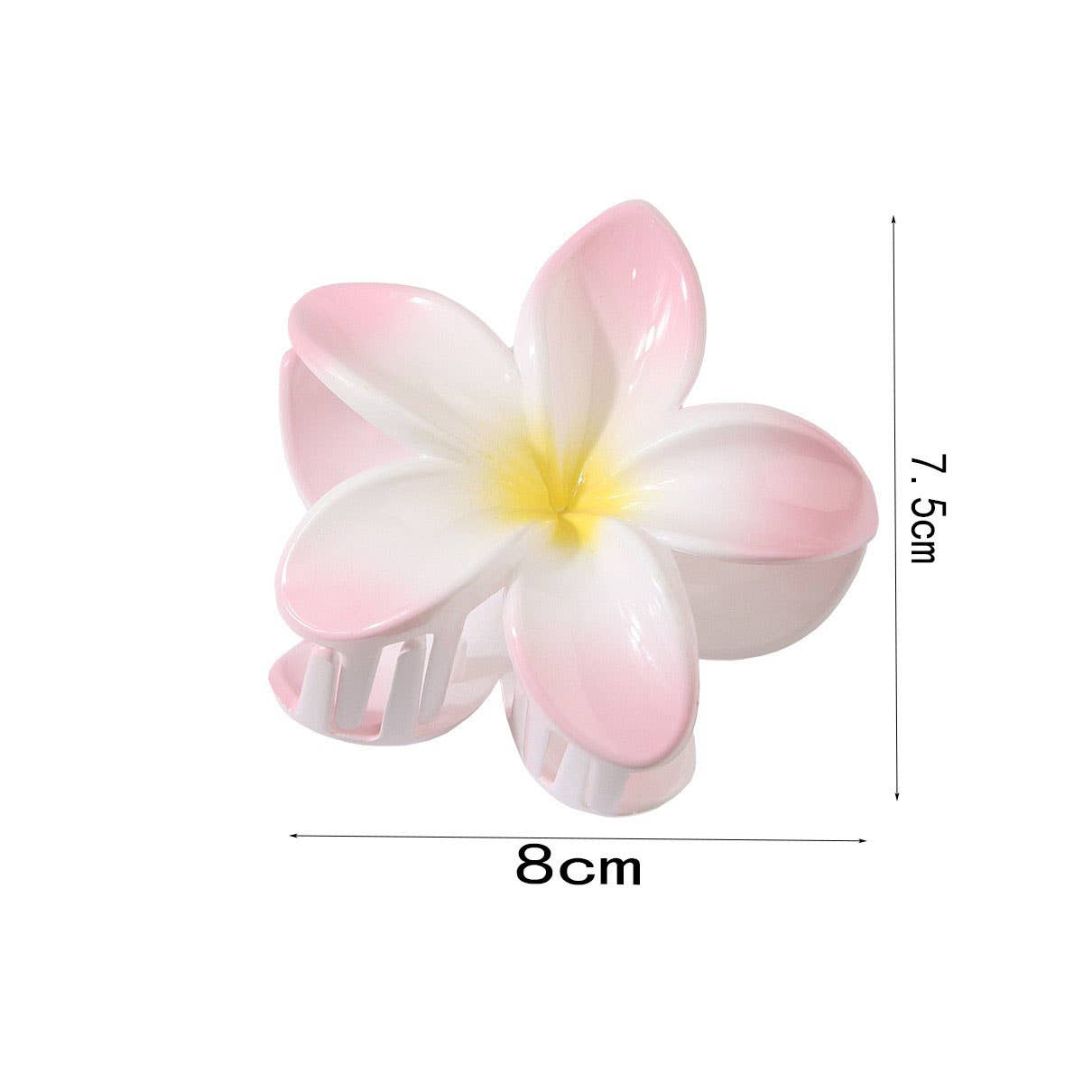 EGG FLOWER HAIR CLAW STYLISH FOR OUTINGS VACATIONS_CWMM4993