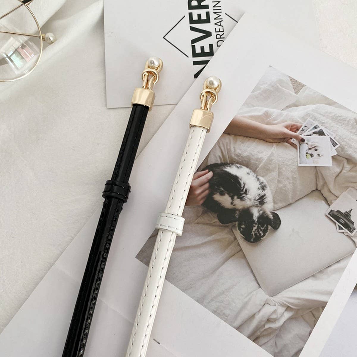 Women'S Simple Waist Slim Belt_Cwabe0653