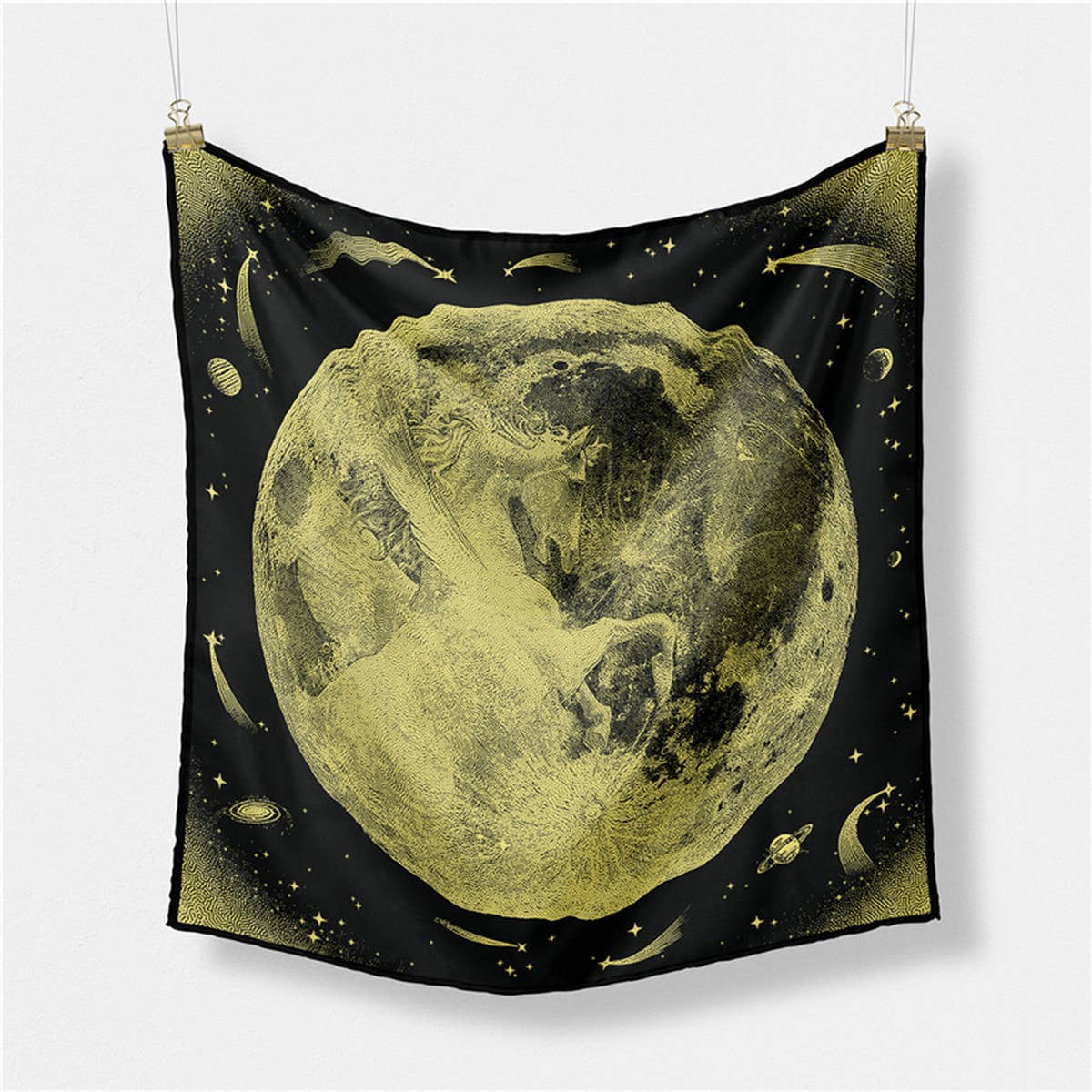 Travel Scarf Versatile Starry Sky Printed Shawl_Cwasc0653