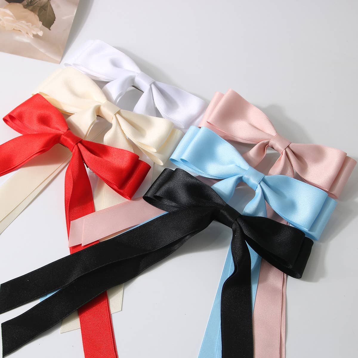 HOT STYLE BOW SPRING CLIP HAIR_CWAHA1038