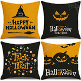 HALLOWEEN GHOST FACE PUMPKIN PILLOWCASE_CWMM1340