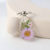 CREATIVE REAL FLOWER KEYCHAIN CAR PENDANT_CWMM3704
