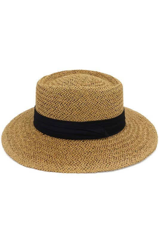 CASUAL TRENDY FASHION STRAW HAT_CWAH072