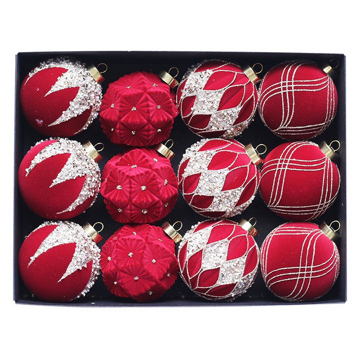 Velvet Diamond Christmas Ball Gift Set_Cwmm9918