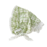 LACE TRIANGLE SCARF STRIPED HEADBAND SCARF_CWASC0841