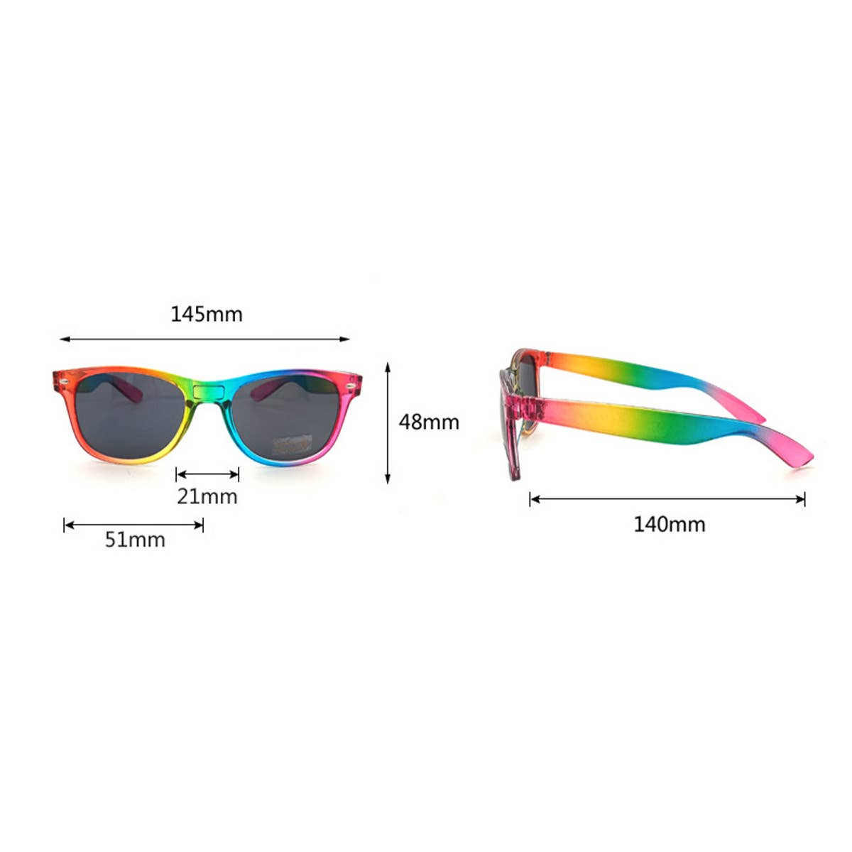 RAINBOW FRAME SUNGLASSES_CWASG0356