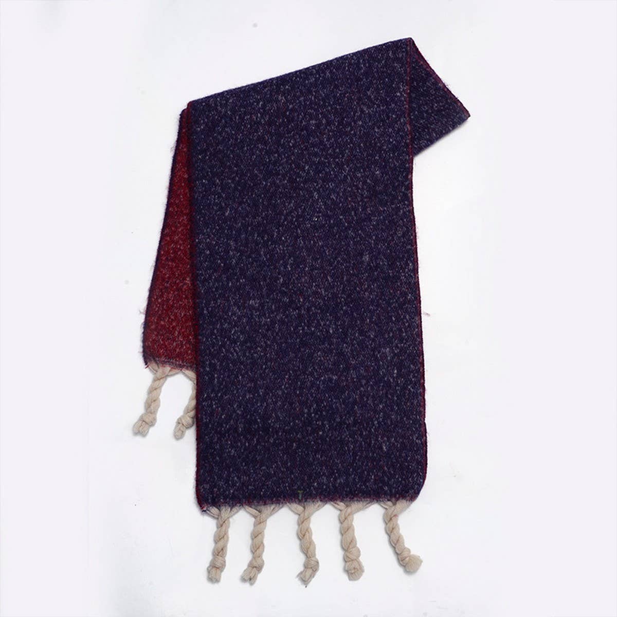 HANDCRAFTED TASSEL DOUBLE SIDED SCARF FOR WINTER_CWASC2366