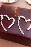 HEART HOOP FASHION EARRINGS_CWAJE0336