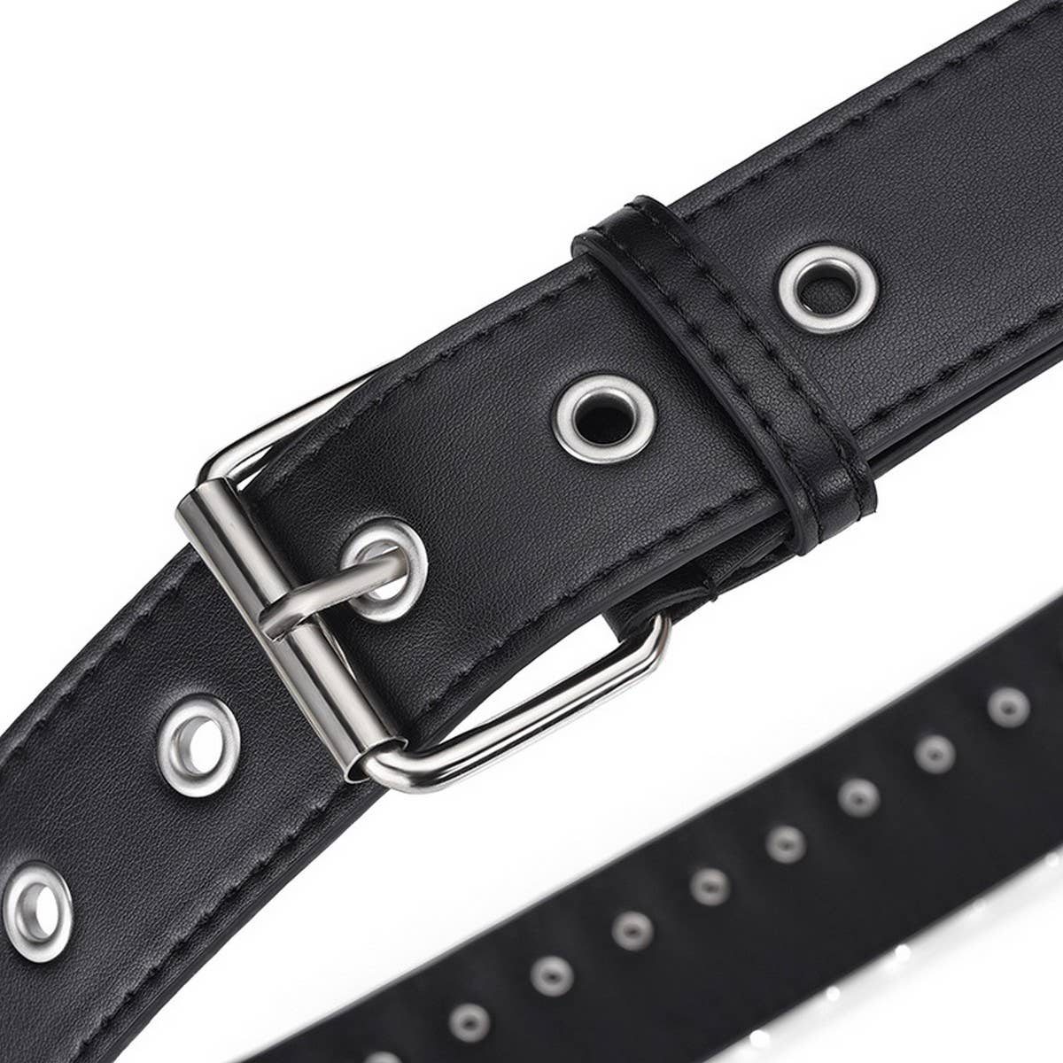 BULLET HEAD OBI PUNK STYLE LADIES PERSONALITY BELT_CWMM0763