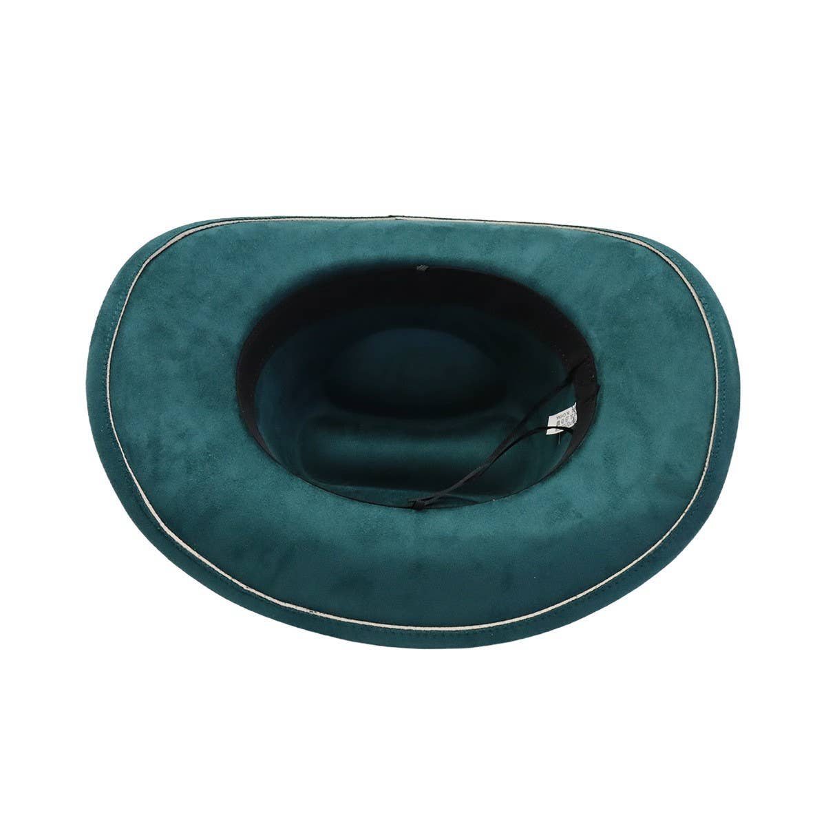 Unisex Suede Western Cowboy Jazz Fedora Hat_Cwah04422