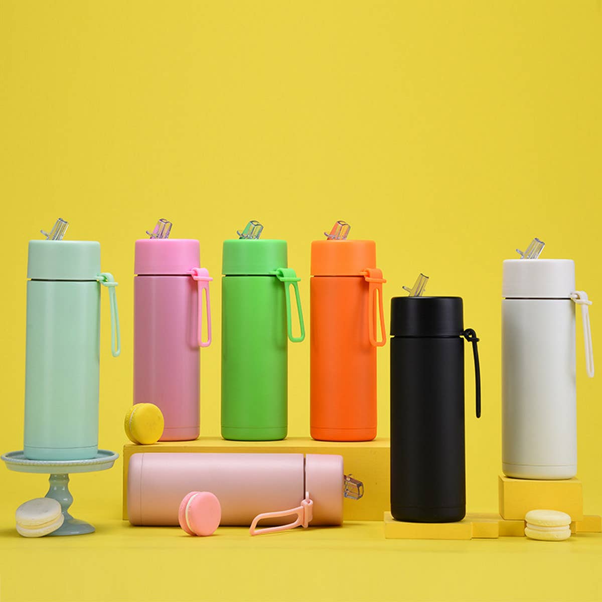 NEW PORTABLE 650ML SPORTS THERMOS CUP_CWMM0986