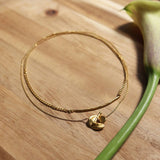 RETRO NICHE DESIGN DOUBLE LAYER NECKLACE_CWAJE2133