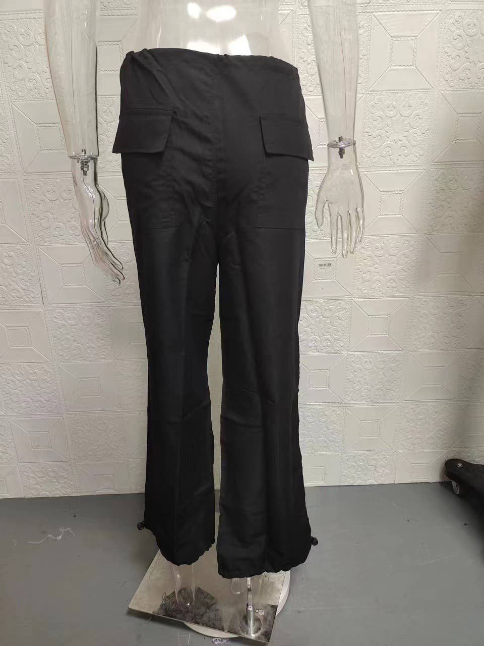Trendy Low Waist Casual Wide-Leg Cargo Pants