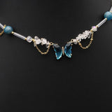 HIGH END BUTTERFLY TEMPERAMENT PEARL NECKLACE_CWAJE3857