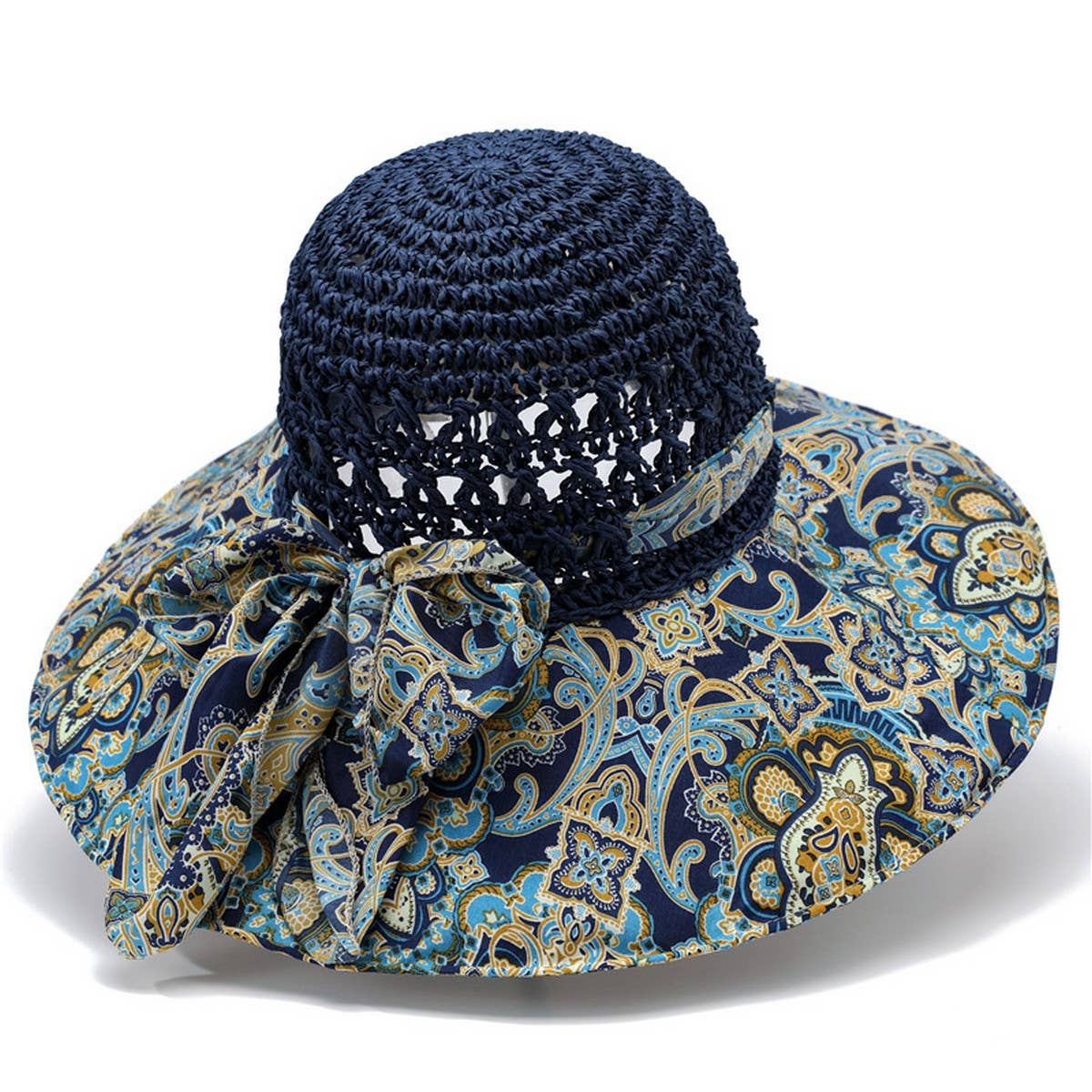 BOHEMIAN STYLE BEACH SUN HAT_CWAH1452