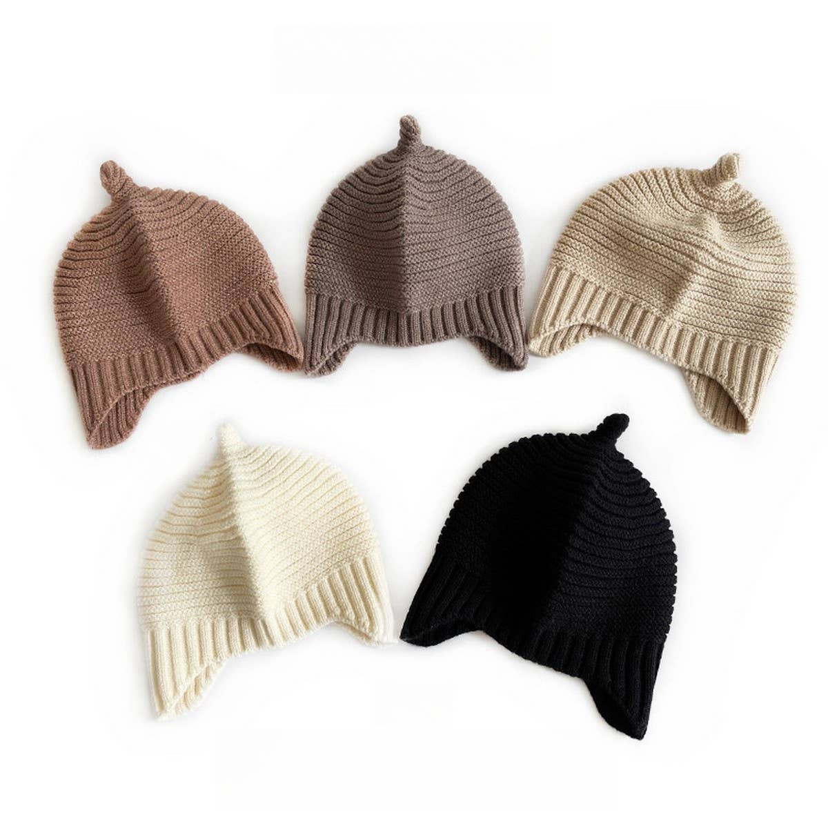 2 6 YEARS OLD EAR PROTECTION KNITTED HAT_CWAH2063