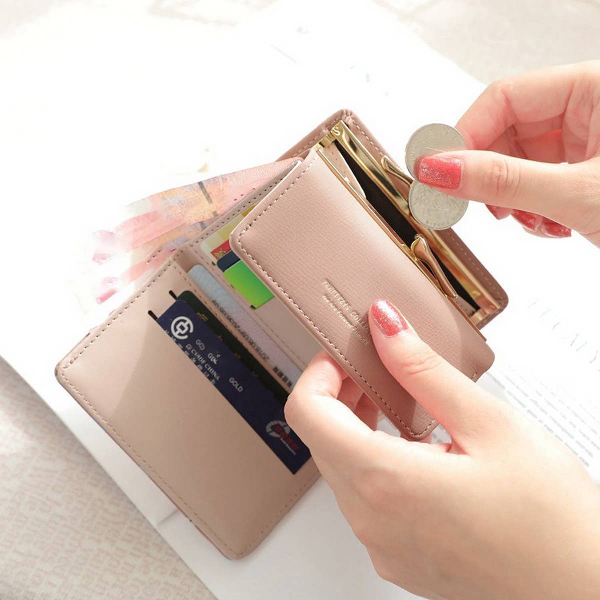 SMALL FRESH AND CUTE MULTIFUNCTIONAL WALLET_CWAB2325