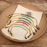 HANDMADE VINTAGE SIMPLE BEADED BRAIDED BRACELET_CWAJE3966