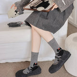Cute Cartoon Wool Slouchy Crew Socks Women_Cwms03357