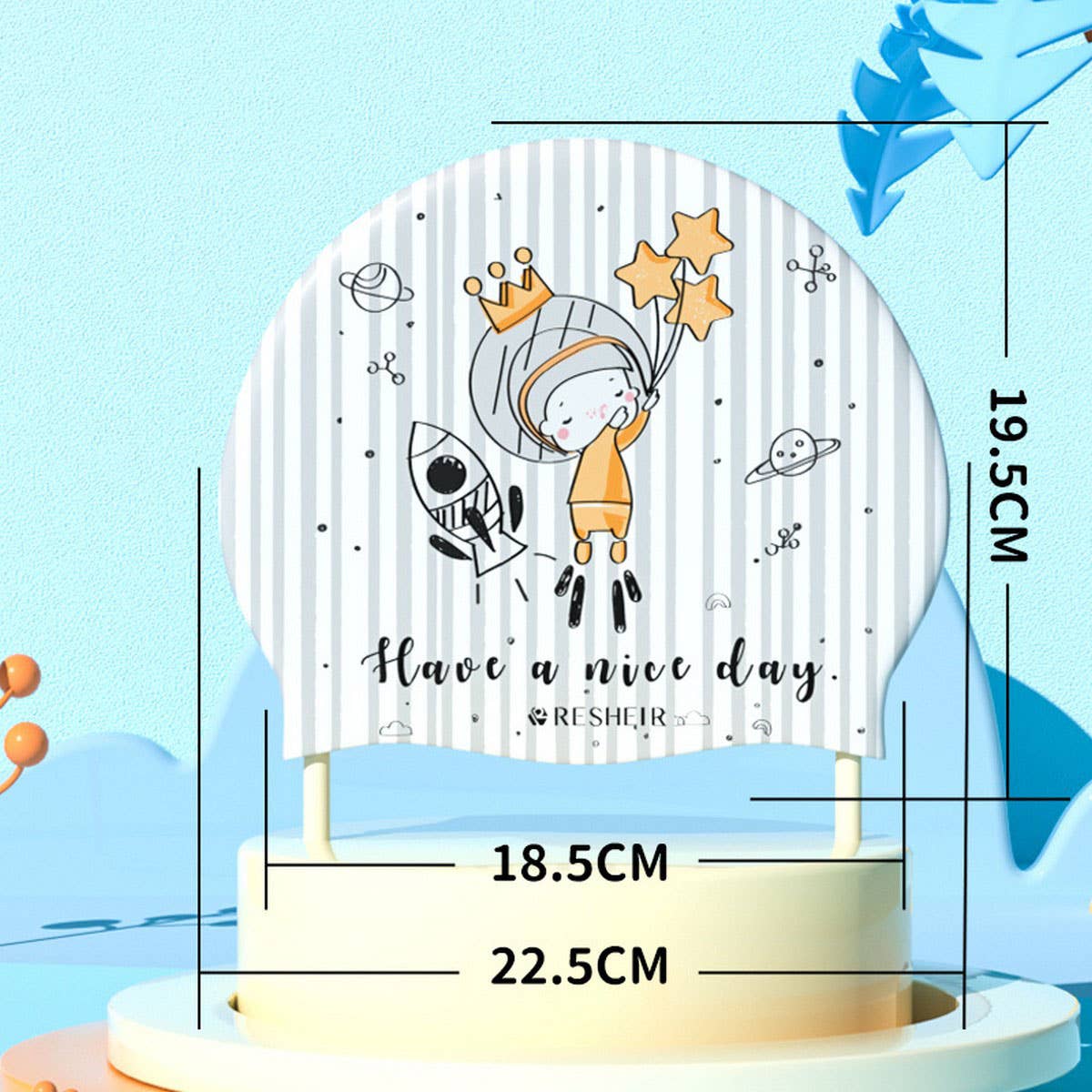 KIDS XL SILICONE SWIM CAP WATERPROOF CUTE CARTOON_CWMM6789