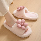 HOME FLOWER OPEN COTTON SLIPPERS_CWSHS0834