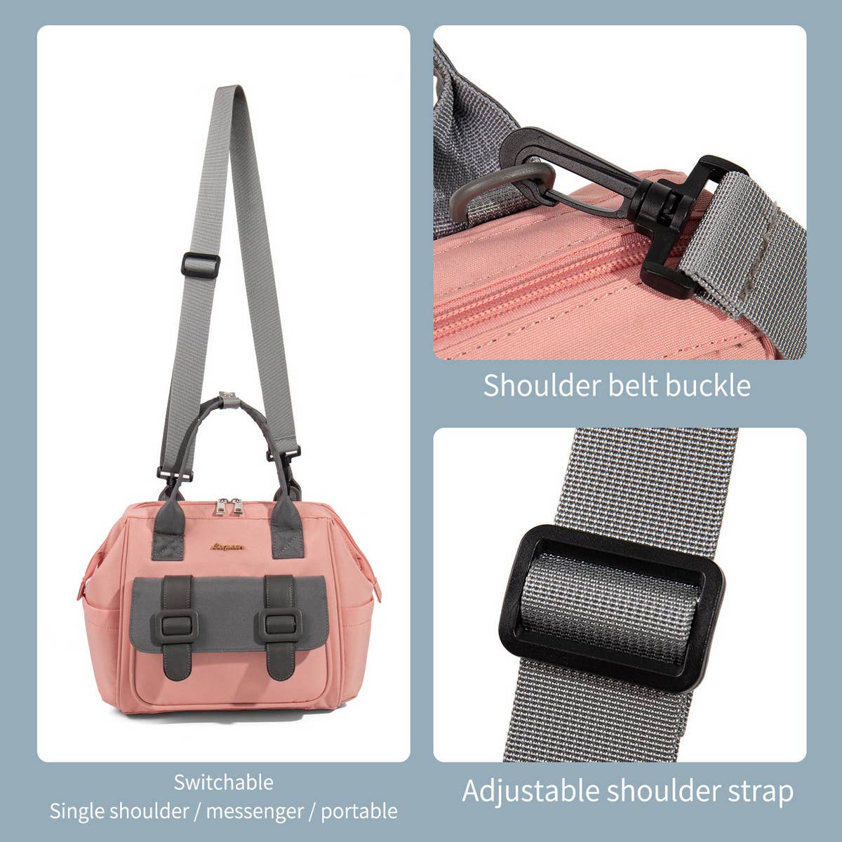 CROSSBODY LARGE CAPACITY MOTHER AND BABY BAG_CWAB2237