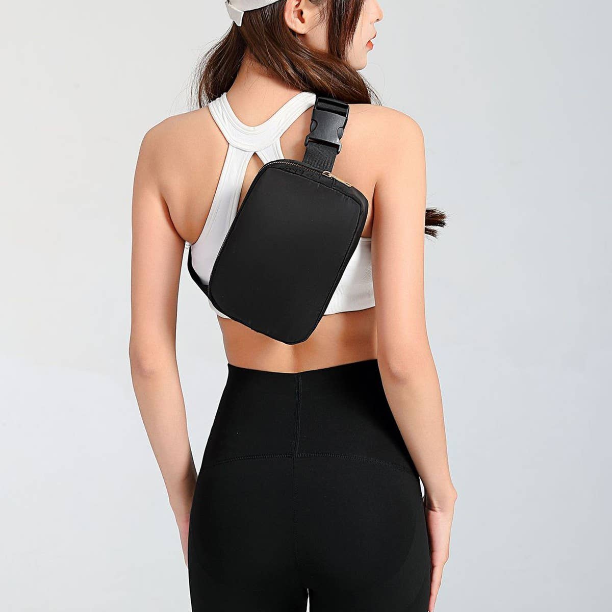 SPORT WAIST BAG WATERPROOF NYLON CROSSBODY_CUAB0289