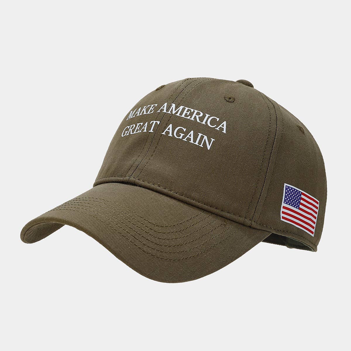 RED BASEBALL HAT MAKE AMERICA GREAT AGAIN CWAH2023